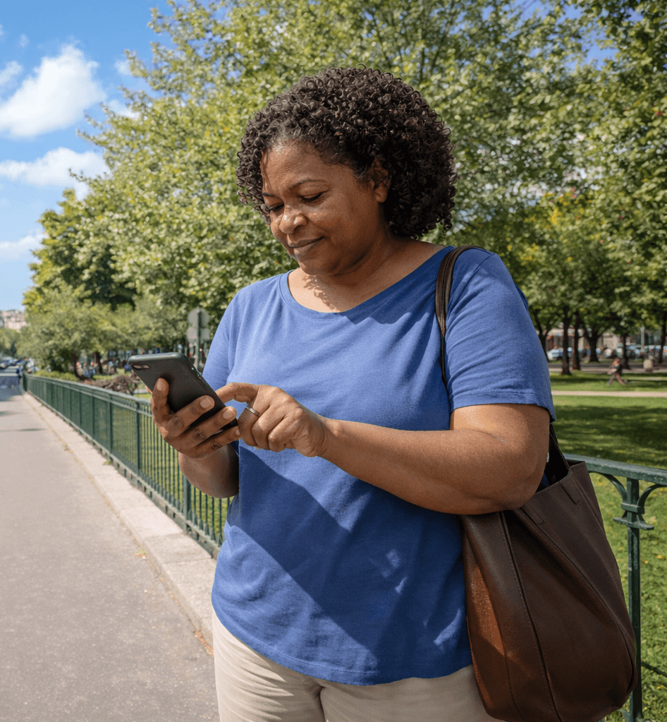 Aide à domicile avec téléphone